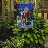 Poodle Christmas Santa Flag Garden Size PPP3150GF