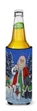 Poodle Christmas Santa Ultra Hugger for slim cans PPP3150MUK