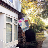 Poodle Totally Chic Flag Canvas House Size PPP3151CHF