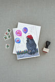 Poodle Totally Chic Greeting Cards and Envelopes Pack of 8
