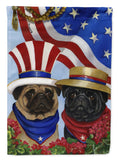 Buy this Pug USA Flag Garden Size PPP3154GF