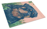 Buy this Rottweiler Glass Cutting Board Large PPP3156LCB