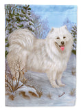 Buy this Samoyed Happiness Flag Canvas House Size PPP3157CHF
