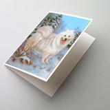 Buy this Samoyed Happiness Greeting Cards and Envelopes Pack of 8