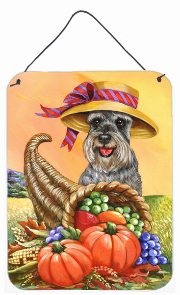 Buy this Schnauzer Autumn Wall or Door Hanging Prints PPP3158DS1216