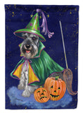 Buy this Schnauzer Halloween Good Witch Flag Canvas House Size PPP3159CHF