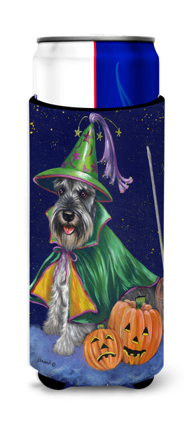 Buy this Schnauzer Halloween Good Witch Ultra Hugger for slim cans PPP3159MUK