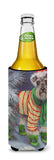 Schnauzer Christmas Green Boots Ultra Hugger for slim cans PPP3160MUK