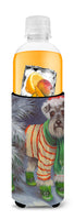 Schnauzer Christmas Green Boots Ultra Hugger for slim cans PPP3160MUK