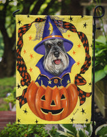 Schnauzer Halloween Flag Garden Size PPP3161GF