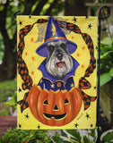 Schnauzer Halloween Flag Garden Size PPP3161GF