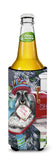 Schnauzer Christmas Letter to Santa Ultra Hugger for slim cans PPP3162MUK