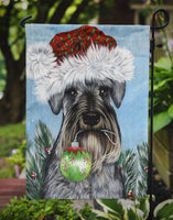 Schnauzer Christmas Pure at Heart Flag Garden Size PPP3163GF