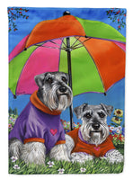Buy this Schnauzer Soulmates Flag Canvas House Size PPP3166CHF