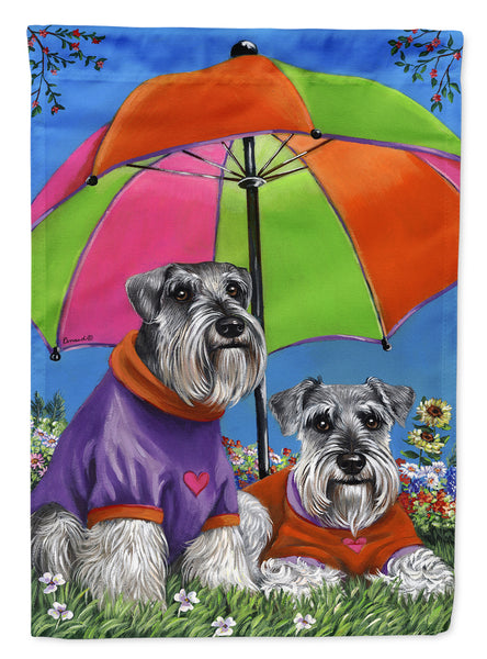 Buy this Schnauzer Soulmates Flag Canvas House Size PPP3166CHF