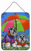 Buy this Schnauzer Soulmates Wall or Door Hanging Prints PPP3166DS1216