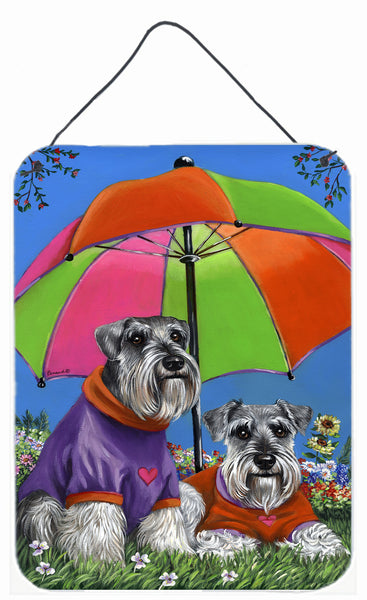 Buy this Schnauzer Soulmates Wall or Door Hanging Prints PPP3166DS1216