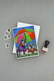 Schnauzer Soulmates Greeting Cards and Envelopes Pack of 8