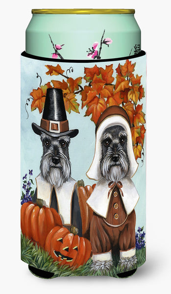 Buy this Schnauzer Thanksgiving Pilgrims Tall Boy Hugger PPP3167TBC