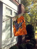 Scottish Terrier Scottie Pumpkins Flag Canvas House Size PPP3168CHF