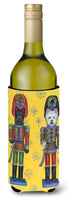 Buy this Scottie and Westie Christmas Nutcrackers Wine Bottle Hugger PPP3169LITERK