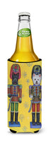 Scottie and Westie Christmas Nutcrackers Ultra Hugger for slim cans PPP3169MUK