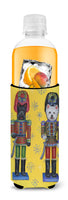 Scottie and Westie Christmas Nutcrackers Ultra Hugger for slim cans PPP3169MUK