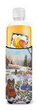 Scottie and Westie Christmas Pine Hill Ultra Hugger for slim cans PPP3170MUK