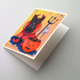 Buy this Scottie Boo Hoo Halloween Greeting Cards and Envelopes Pack of 8