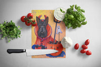 Scottie Boo Hoo Halloween Glass Cutting Board Large PPP3171LCB