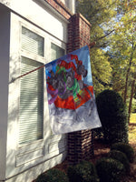Scottie Christmas Dashing Flag Canvas House Size PPP3174CHF