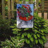 Scottie Christmas Dashing Flag Garden Size PPP3174GF