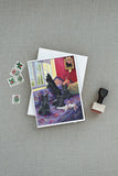 Scottie Daybed Greeting Cards and Envelopes Pack of 8