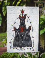 Scottie Christmas Family Tree Flag Garden Size PPP3176GF