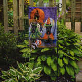 Scottie Halloween Haunted House Flag Garden Size PPP3177GF