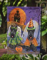 Scottie Halloween Haunted House Flag Garden Size PPP3177GF