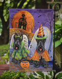 Scottie Halloween Haunted House Flag Garden Size PPP3177GF