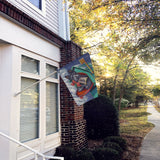 Scottie Christmas Letter to Santa Flag Canvas House Size PPP3178CHF