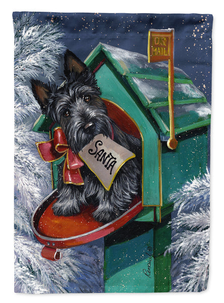 Buy this Scottie Christmas Letter to Santa Flag Canvas House Size PPP3178CHF