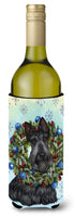 Buy this Scottie Christmas Snowflake Wine Bottle Hugger PPP3181LITERK