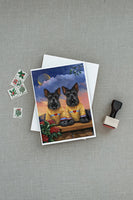 Scottie Soulmates Greeting Cards and Envelopes Pack of 8