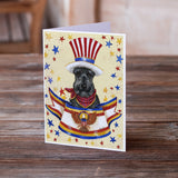 Scottie USA Greeting Cards and Envelopes Pack of 8