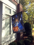 Sheltie Halloween Witch Flag Canvas House Size PPP3186CHF
