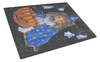 Buy this Sheltie Halloween Witch Glass Cutting Board Large PPP3186LCB