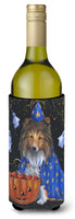 Buy this Sheltie Halloween Witch Wine Bottle Hugger PPP3186LITERK