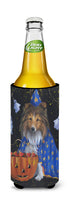 Sheltie Halloween Witch Ultra Hugger for slim cans PPP3186MUK