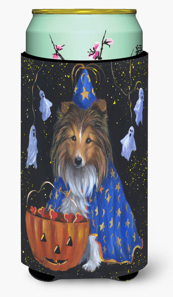 Buy this Sheltie Halloween Witch Tall Boy Hugger PPP3186TBC