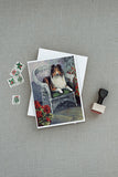 Sheltie Patio Jewel Greeting Cards and Envelopes Pack of 8