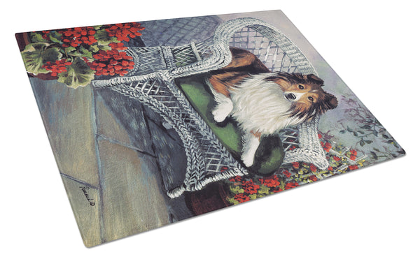 Buy this Sheltie Patio Jewel Glass Cutting Board Large PPP3187LCB