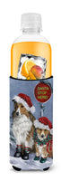 Sheltie Christmas Santa Stop Ultra Hugger for slim cans PPP3188MUK